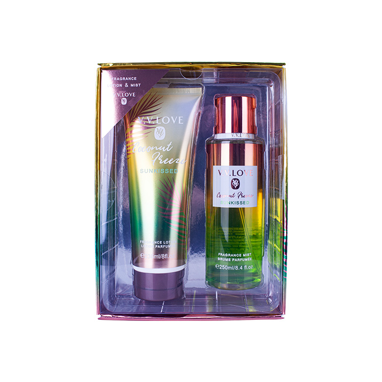 Jyvl9060-7 Body Mist Gift Sets 250ml 236ml Women Edp Perfume And Lotion 